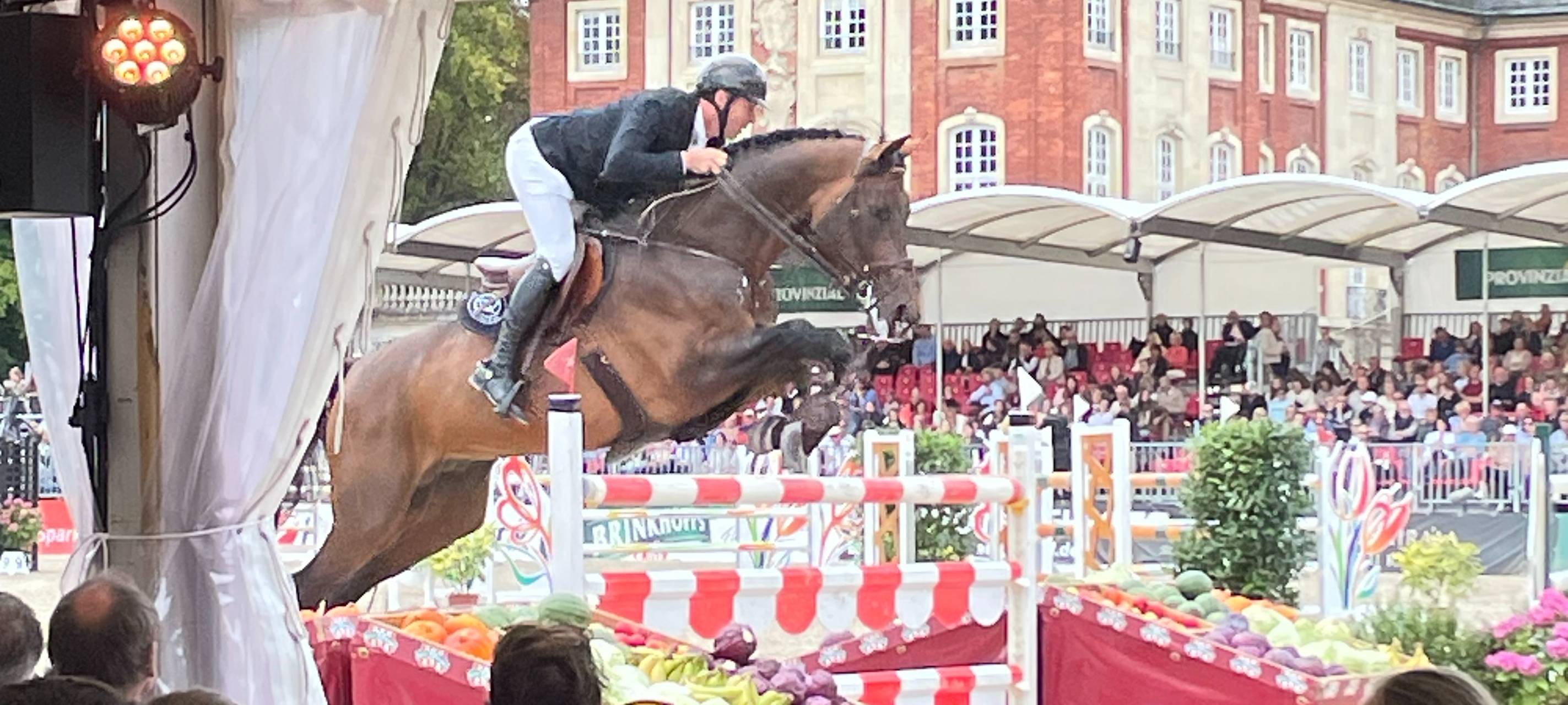 Reitsport auf dem Schlossplatz