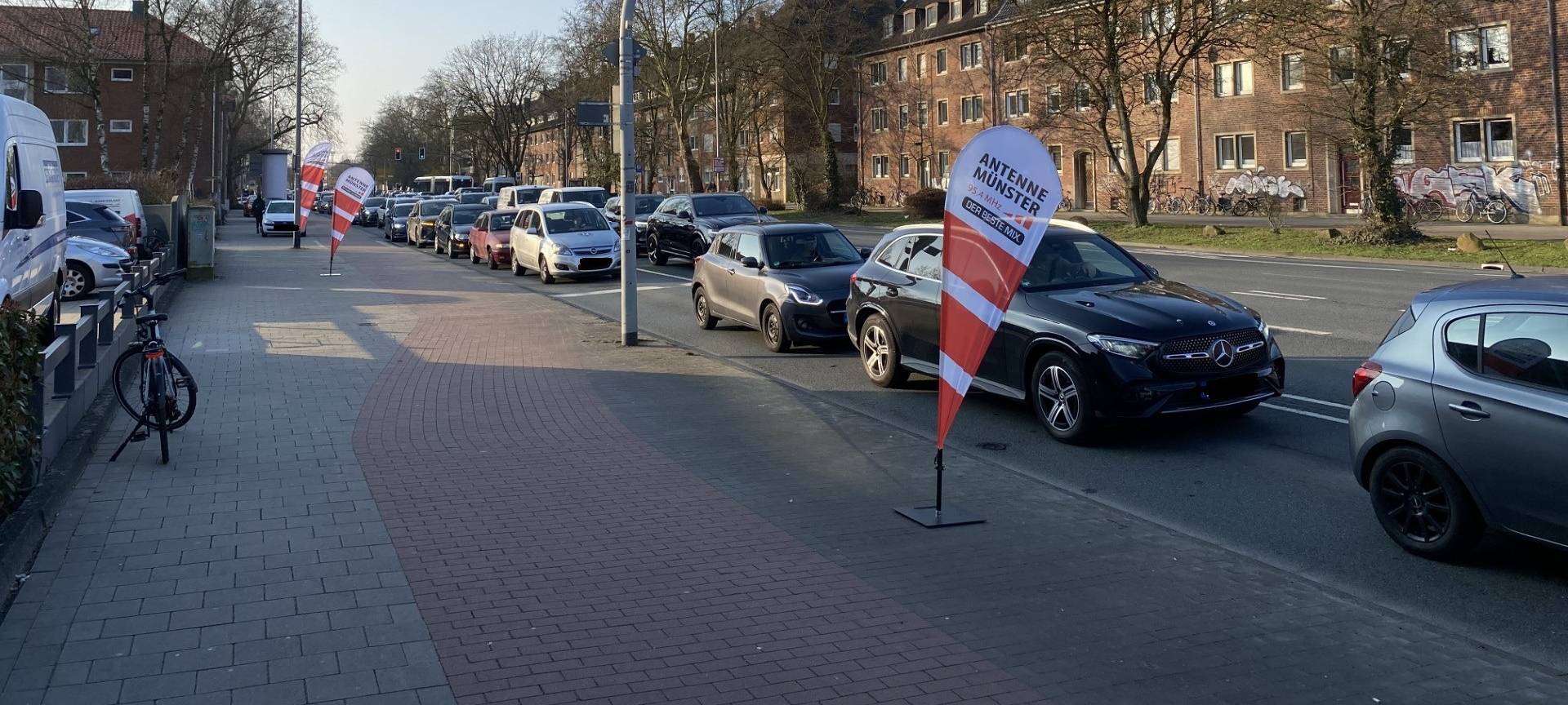 Lokalrunde legt Verkehr lahm