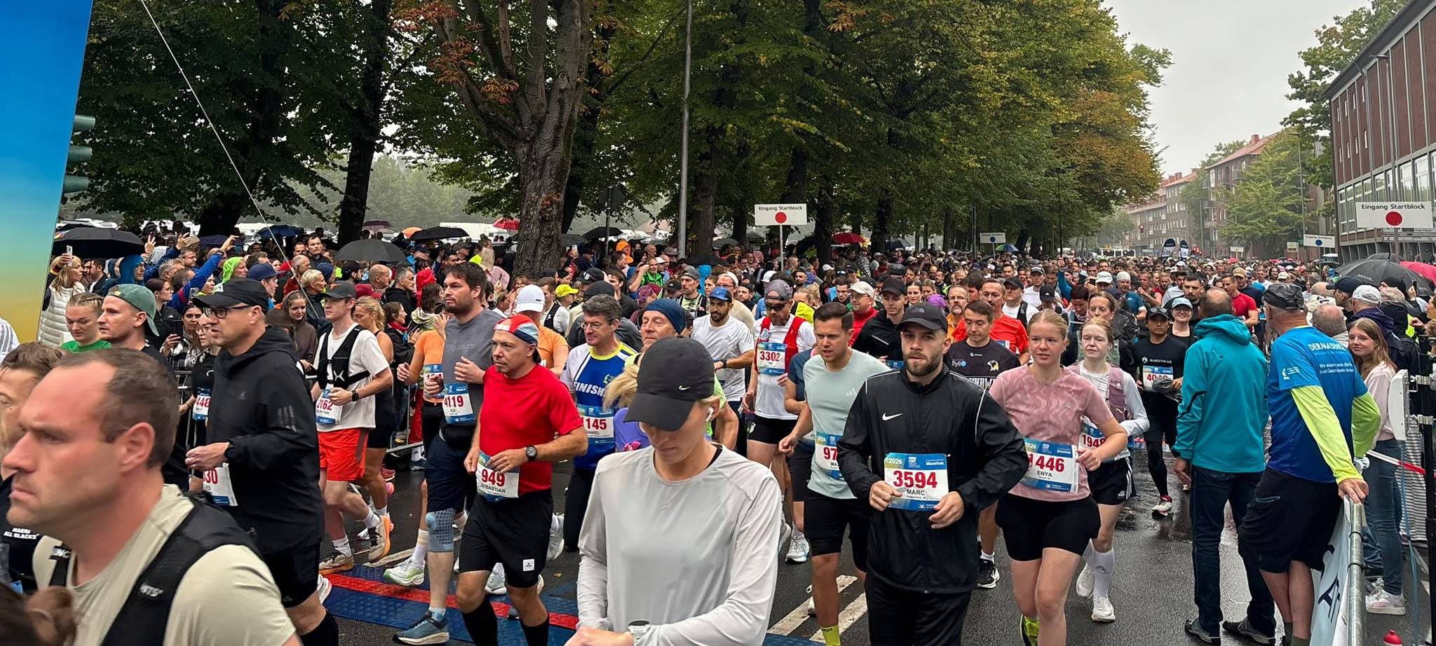 Tausende beim Münster Marathon