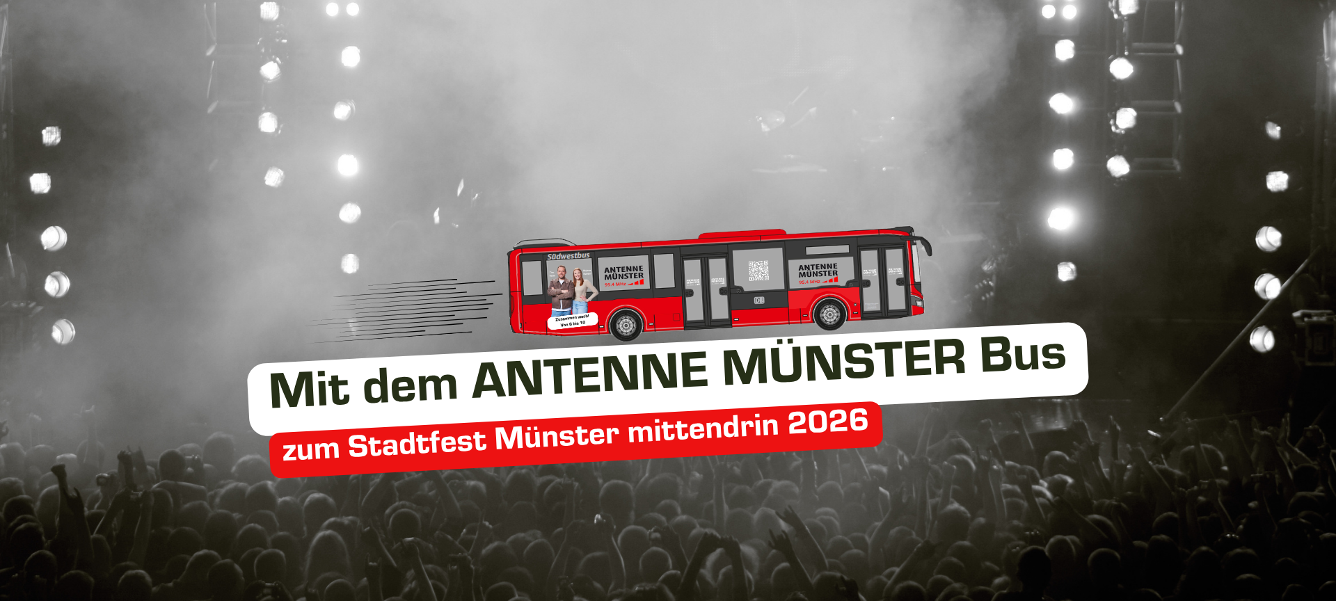 Die letzten Tickets für Münster mittendrin 2026