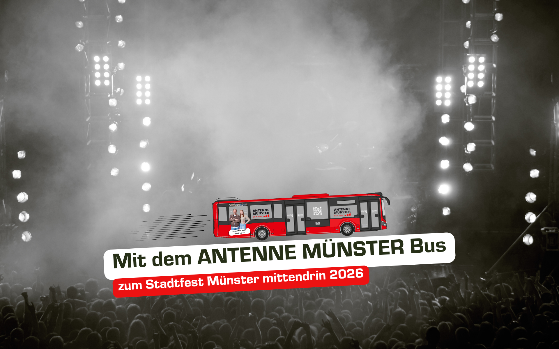 Die letzten Tickets für Münster mittendrin 2026